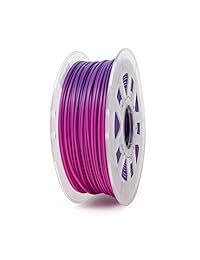 gizmodorks 3 mm (2.85 mm) para impresoras 3d ABS Filamento 1 KG 2.2lb, cambio de color morado a rosa