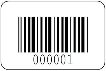 dymo label sequential barcodes