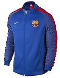 Men's FC Barcelona N98 Anthem Track Jacket Blue (X-Large)