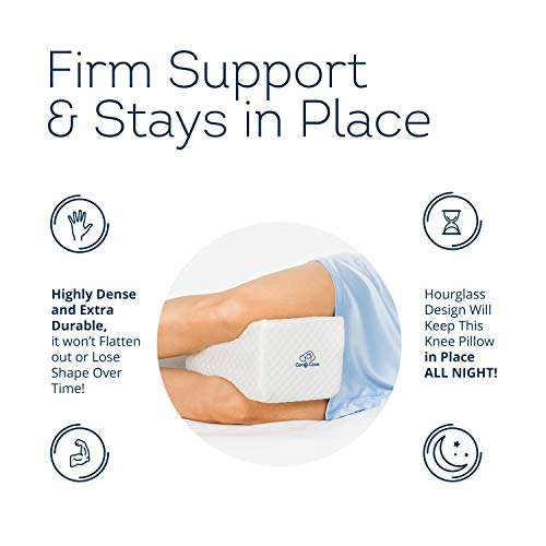 Finders Comficasa Memory Foam Knee Pillow Orthopedic Knee