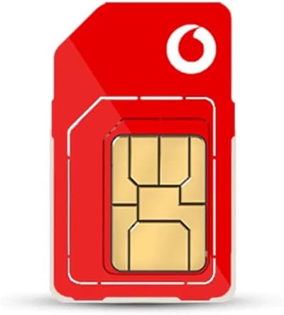 Vodafone UK PAYG £10 Bundle SIM 7GB Data Unlimited Calls Texts 30 Days