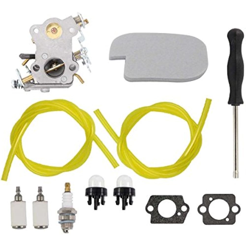 Carburetor Air Filter Fuel Line Spark Plug Tuneup Kit For Poulan P3314