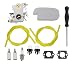 MOTOKU Carburetor Air Filter Fuel Line Spark Plug Tune-up Kit for Poulan P3314 P3416 P3816 P4018 PP3416 PP3516 PP3816 PP4018 PPB3416 PPB4018 PPB4218 S1970 42cc Power Gas Chainsaw 530057925 C1M-W26 primary