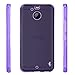 HTC Bolt Case, LK Ultra [Slim Thin] Scratch Resistant TPU Rubber Soft Skin Silicone Protective Case Cover for HTC Bolt (Purple)