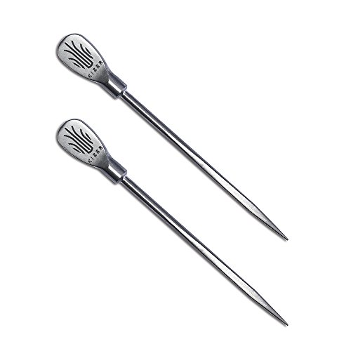 Kizer 2pcs Titanium Reusable Toothpick EDC Tool Survival Outdoor Camping Picnic Travel Kit T308