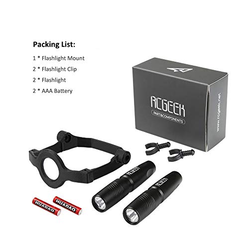 RCGEEK Drone Flashlight Night Cruise Night Searching Flash Warning Direction Guide Obstacle Avoidance Light Accessories for DJI Mavic 2 Pro Mavic 2 Zoom Drone