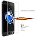iPhone 7 Screen Protector - LOVPHONE Screen Protector [Tempered Glass] 0.33mm Ultra-thin Crystal Clear Glass Screen Protector and Full Screen Protective