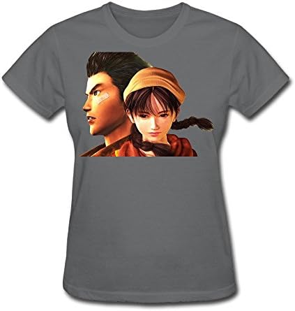 HUAYUANDA Women's Shenmue Sega Dreamcast Classic Video Game T-shirt XXL DeepHeather