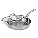 Calphalon 1833933 AccuCore Stainless Steel Skillet with Cover, 10-Inch
