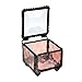 Ring Box Pink Rose Stained Glass Jewelry Box Decorative Keepsake Wedding Engagement Gift J Devlin Box 613