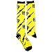 Yellow Harry Potter Logo Knee High Socks, Sock Size: 9-11, Shoe Size: 5-10