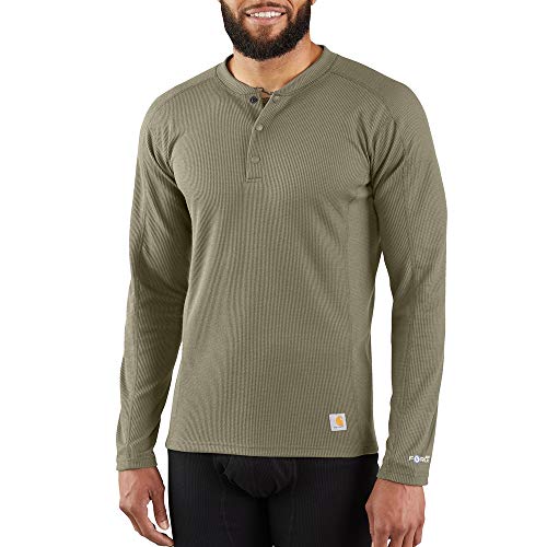 Carhartt Men's Base Force Midweight Classic Henley