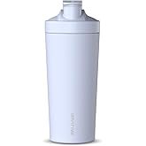 Hydrapeak 26oz Insulated Protein Shaker Bottle, Stainless Steel, Iceberg, 79oz, Gym, On-the-go, Protein Shake Mixing
