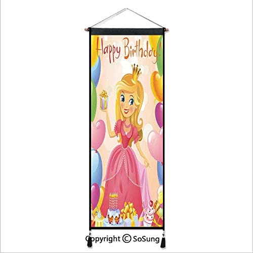 印刷者 ポスター タペストリー アニメ 掛ける絵 背景布 45x65cm メーターボックスのカバー布 家庭飾り 部屋 窓 飾り タペストリー棒 掛け軸 シラカバの木 新鮮な緑の葉 夏の森 B07z8rxmlk 1 140円