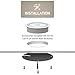 Channel Well Built-in Wireless Charger (White)-Embedded Furniture for All Qi-Enabled Devices (For iPhone 8/ 8Plus, iPhone X, Samsung S7/S8 and more)