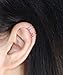 Ear Cuff, 20 Gauge Upper Ear cuff,Sterling silver ear cuff, No Piercing Cartilage Ear Cuff, Tiny Cartilage Ring, Handmade gift, Gift for her,Please select an option. Price per item