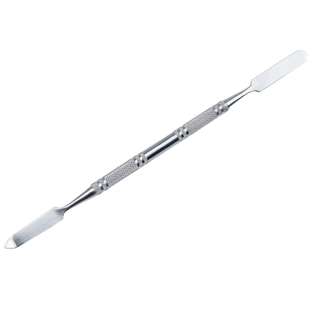 Corrosion-resistant steel Makeup Spatula for Mixing Foundation, Eye Shadow, Concealer - Durable and Easy to Clean, Silver Cosmetic Tool for Professional and Household Use