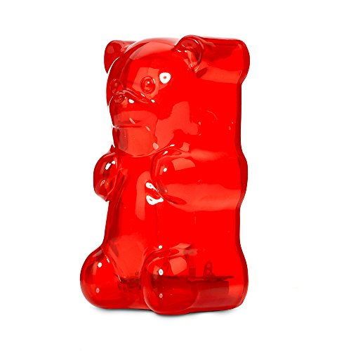 Gummygoods Squeezable Gummy Bear Night Light, Portable with 60 Minute Sleep Timer, Red Tools & Home Improvement, Lighting & Ceiling Fans, Wall Lights, Night Lights