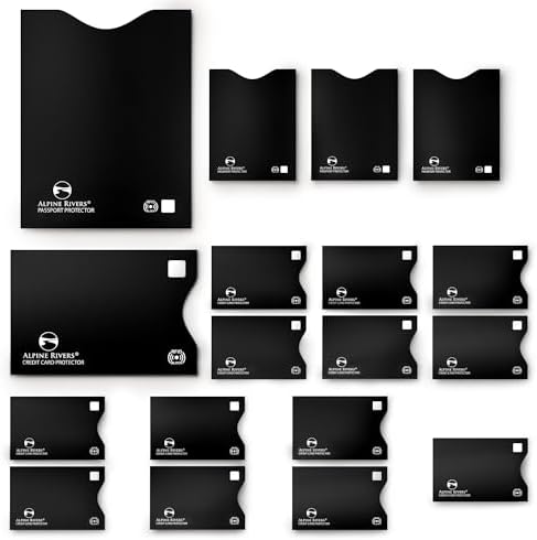 foil lined credit card sleeves Amazon.com: 24 Pcs Rfid Blocking Sleeves 18 Credit Cards Protector 6 Rfid  Passport Sleeve Debit Card Holder Signal Vault Blocking Anti-skimmer  Identity Protective Aluminum Foil : Clothing, Shoes & Jewelry