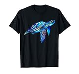 Cute Turtle Shirt - Watercolor Blue Sea Turtle Hawaiian Honu T-Shirt