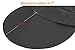 HINDAWI Sun Hats for Women Wide Brim UV Protection Summer Beach Visor Cap Black