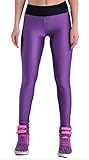 Amour- Fashion Neon Stretch Skinny Shiny Spandex Leggings Pants