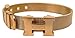 HM0101R H Logo Mesh Bracelet GOLD US SELLER