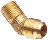Anderson Metals 04095-0402 Brass Tube Fitting, 45
