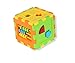 Zatan Baby Colorful 10 Hole Cube Matching Block Intelligence Educational Sorting Box Developmental Toy Plastic Cube Shape Puzzle Blocks Kids Gifts