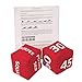 S&S Worldwide FF077-R Cardio Fitness Dice
