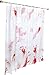 Kangaroo's Bloody Shower Curtain Halloween Decoration I Horror Shower Curtain for Bathroom I Scary Handprint Theme of Blood I Halloween Bathroom Prop Decor (Double-Sided)