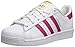 adidas Originals Kids' Superstr Foundation, White/Pink/White, 6 M US Big Kid