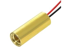 Quarton VLM-520-27 LPA Green Line Laser Module, Direct Green Laser Diode, Class I, Line Width 3.5mm @10m, 520nm, 90 Emitting Angle