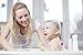 Bamboo Baby Washcloths Soft Organic White 6 Pack for Bathing and Skin Care
