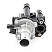 AUTOKAY Coolant Thermostat & Housing For 2009-11 Chevy Aveo Aveo5 / Pontiac G3 1.6L 2009