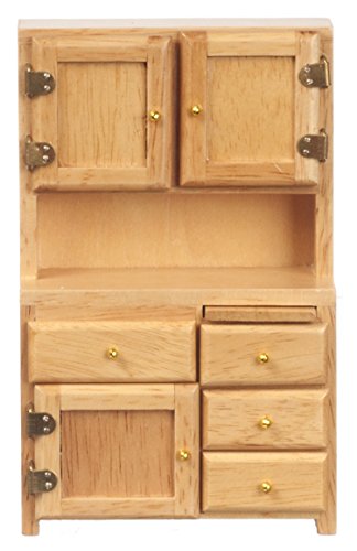 1:12 Scale OAK Kitchen Hutch #D3262