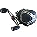 Bullet Spincast Fishing Reel, Size 30 Reel, Fast 29.6 Inches Per Turn, GripEm All-Weather Handle Knobs, Pre-Spooled with 10-Pound Zebco Fishing Line, Black (2017)
