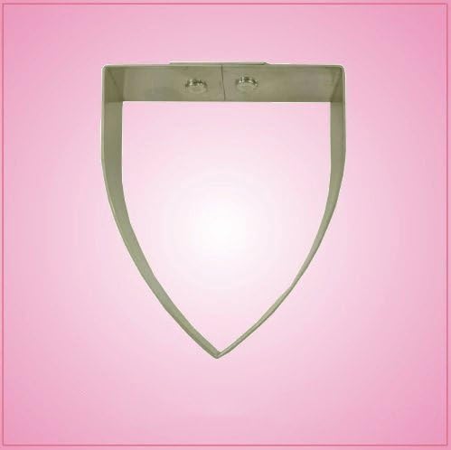 Flat Top Shield Cookie Cutter 3-1/4-inch by 2-3/4-inch