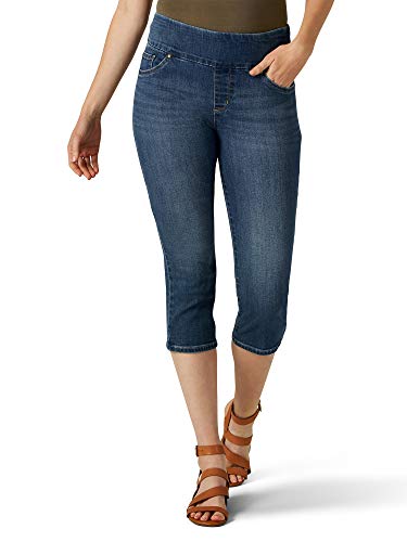 Petite Sculpting Pull on Capri Jean 