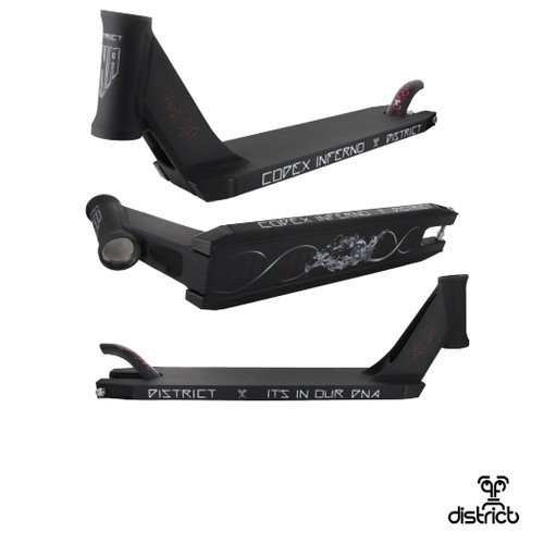 DISTRICT DNA SCOOTER DECK LIMITED EDITION INTEGRATED DISTRICT DECKS