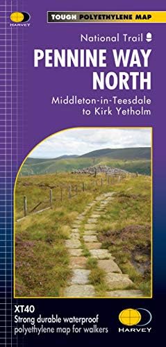 Pennine Way North XT40 (Trail Maps): Middleton-in-Teesdale to Kirk Yetholm (Trail Maps XT40)