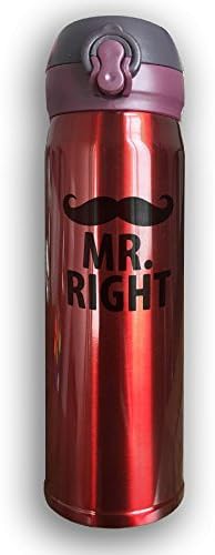 Mr.Right1 17 OZ Stainless Steel Insulated Thermos Bottles
