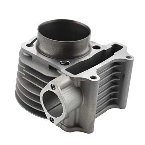 Chanoc 57.4mm Cylinder Piston Kit for 4 Stroke GY6 150cc ATV Go Kart Scooter 157QMJ Engine