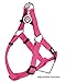 PUPTECK No Pull Dog Harness Adjustable Basic Nylon Step in Puppy Vest Outdoor Walking Chest Girth 15.6
