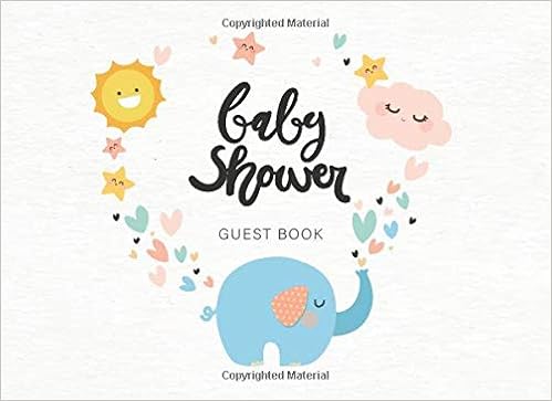 baby shower guest book walmart
