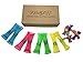 Marble Fidget Toys (8 pack) and Pencil Topper Twirling Fidgets (4 pack) | For Adults and Kids ADHD Stress Anxiety Relief