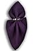 DII Variegated Tabletop Collection, Napkin Set, 20x20, Eggplant, 6 Piece