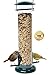 V2 Tube Bird Feeder for Outside, Weather Proof, Hanging, Easy to Setup, Durable, Tube Bird Feeder for Outdoors, Wild Bird Feeder for Outdoors and for Backyard Decoration, July 4th Gift