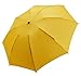 Fidus Inverted Reverse Sun&Rain Car Umbrella Large Windproof Travel UV Umbrella for Women Men - Auto Open Close(Yellow)