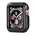 YUSHUANG Compatible with Apple Watch Case 44mm Series 4, Shock-Proof and Shatter-Resistant Compatible with Apple Watch Protector, Replacement for iWatch case - Black